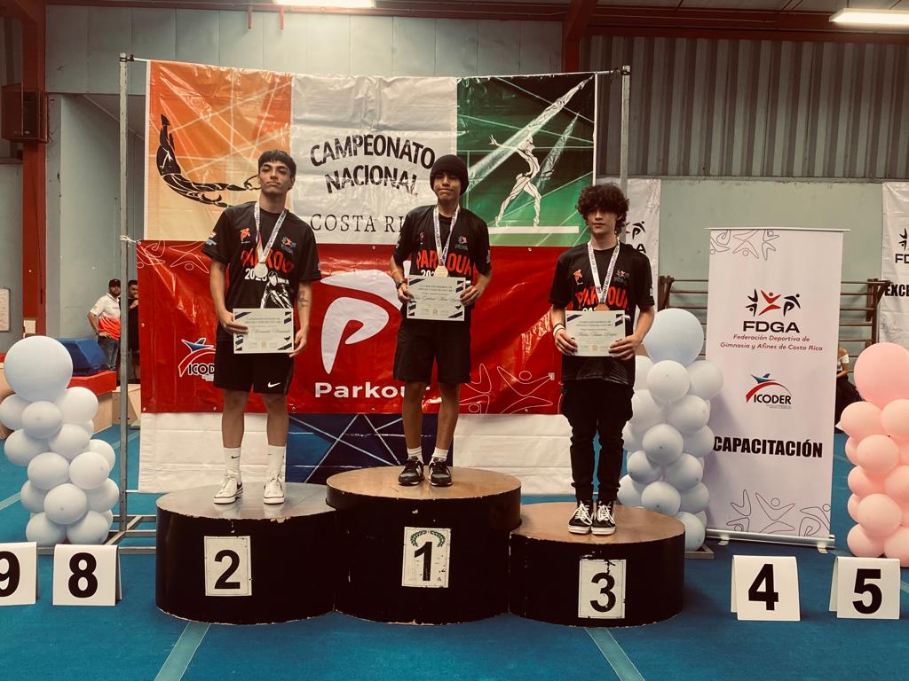 Segundo Campeonato nacional de Parkour, con la participación de 4 asociaciones y 39 atletas en las categorías pioneril, infantil, juvenil y masters.