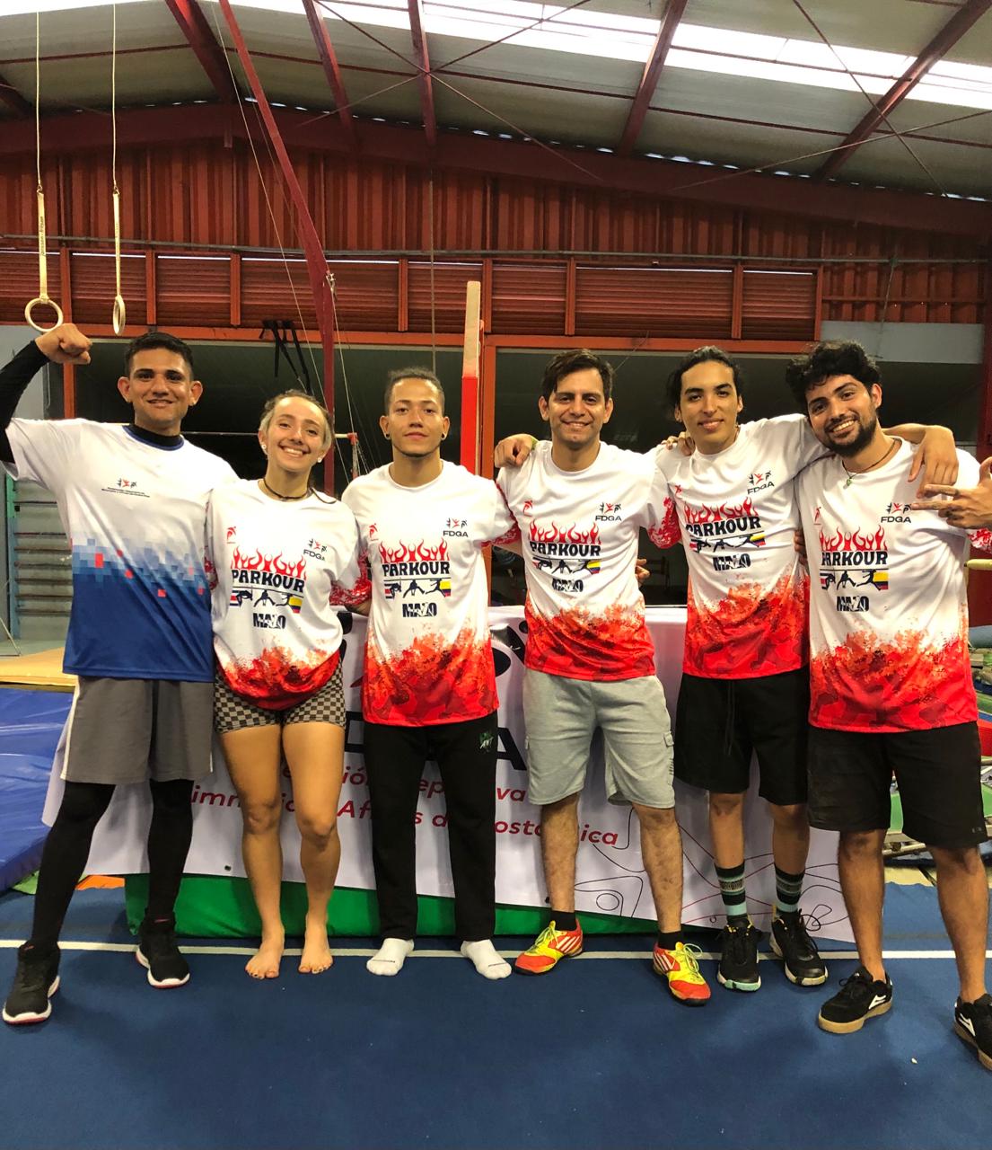 Primer Campamento Nacional de Parkour con presencia del Campeón Panamericano de Parkour en la modalidad de FreeStyle 2022 y 6 en el ranking de la FIG, Camilo Mazo Sánchez. Con la participación de 29 atletas de 3 asociaciones.