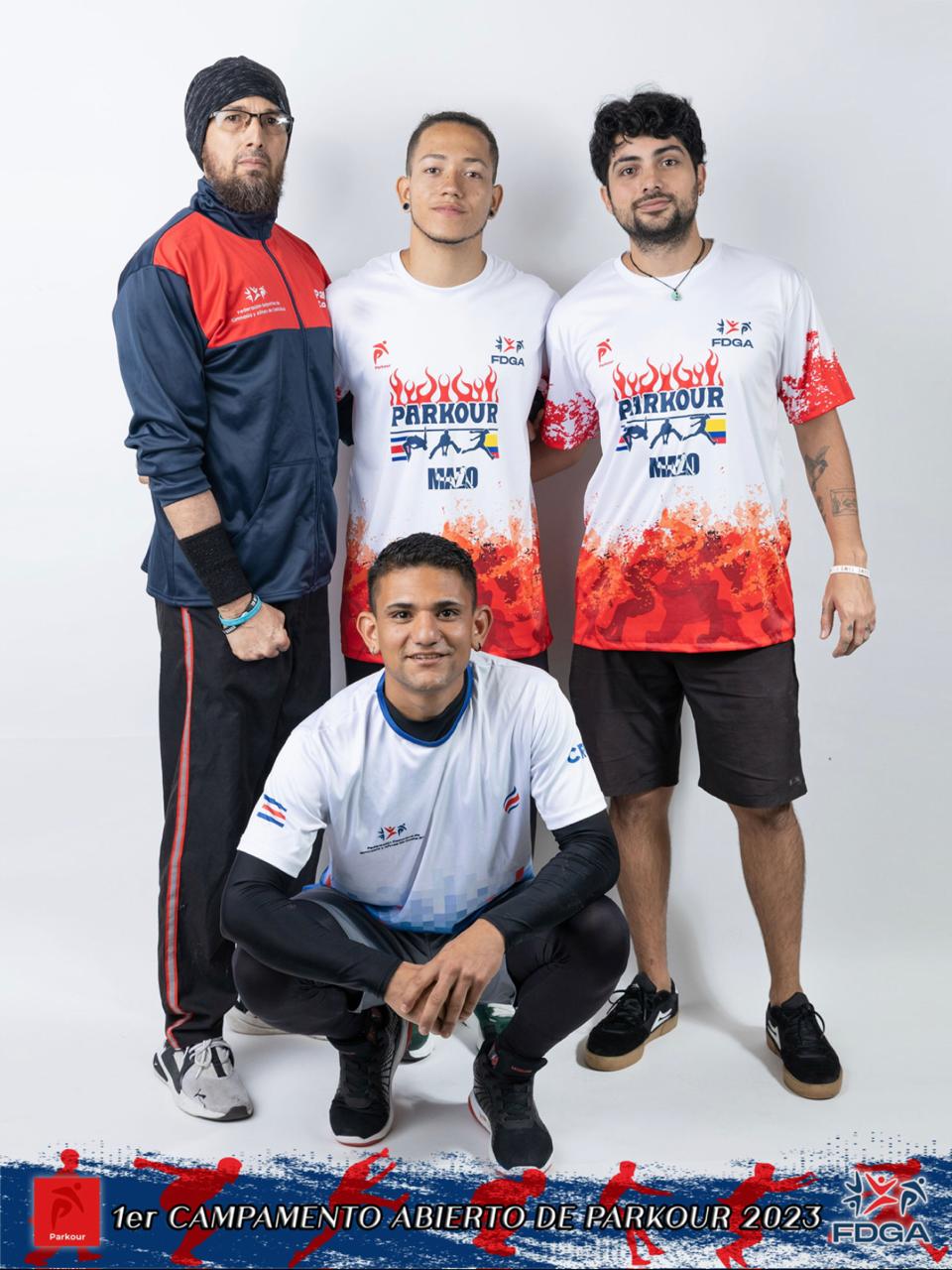 Primer Campamento Nacional de Parkour con presencia del Campeón Panamericano de Parkour en la modalidad de FreeStyle 2022 y 6 en el ranking de la FIG, Camilo Mazo Sánchez. Con la participación de 29 atletas de 3 asociaciones.